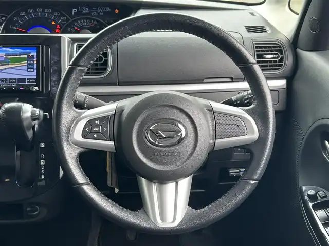 ダイハツ タント カスタム RS トップED SAⅡ 東京都 2016(平28)年 6.1万km ブラックマイカメタリック 社外メモリナビ/バックカメラ/ETC/両側パワースライドドア/ドライブレコーダー/衝突軽減システム/ハーフレザーシート/スマートキー/オートライト