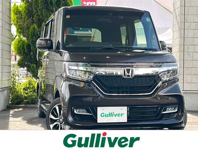 ホンダ Ｎ ＢＯＸ カスタム G L ホンダセンシング 東京都 2018(平30)年 2.1万km プレミアムグラマラスブロンズP 純正メモリナビ/【フルセグ・DVD再生可・CD・Bluetooth】/バックカメラ/両側パワースライドドア/ビルトインETC/ホンダセンシング/【衝突軽減ブレーキ・前後誤発信抑制機能・歩行者事故低減ステアリング・アダプディブクルーズコントロール・車間維持支援システム・路外逸脱抑制機能・先行車発信お知らせ機能・標識認識機能】/ドライブレコーダー/コーナーセンサー/オートライト/ECON/横滑り防止装置/盗難防止装置/純正フロアマット/純正アルミホイール/LEDヘッドライト/カーテンエアバッグ/Wサイドエアバッグ/保証書/取扱説明書/記録簿/プッシュスタート/スマートキー/スペアキー1本