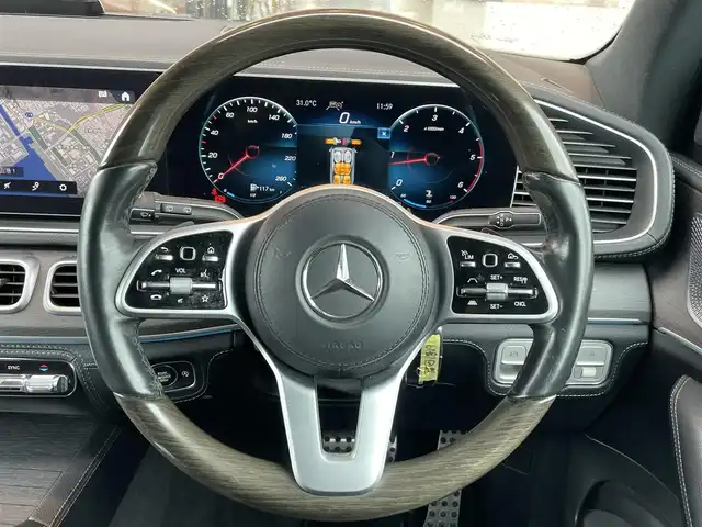 メルセデス・ベンツ ＧＬＳ４００ｄ 4マチック AMGライン 鹿児島県 2020(令2)年 6.7万km 黒 法人ワンオーナー/禁煙車/サンルーフ/バックカメラ/サイドカメラ/フロントカメラ/全周囲カメラ/レザーシート/パワーシート/シートヒーター/ドライブレコーダー/電動リアゲート/パドルシフト/ETC/アイドリングストップ/純正ナビ/Bluetooth/フルセグ/レーンキープアシスト/横滑り防止装置/純正21インチアルミホイール/純正フロアマット