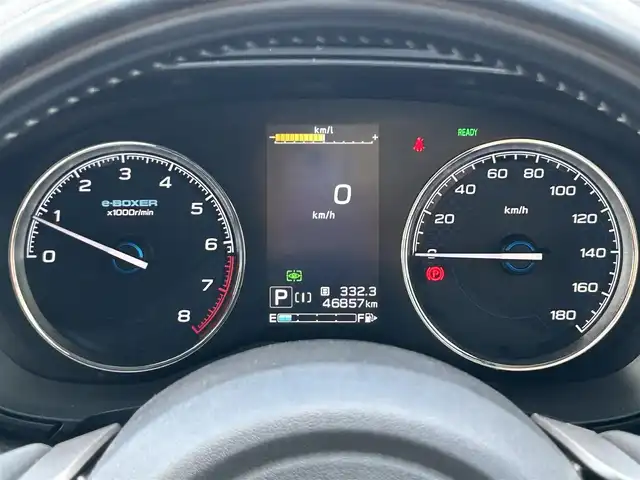 スバル フォレスター ハイブリッド アドバンス 群馬県 2020(令2)年 4.7万km クリスタルブラックシリカ ワンオーナー/アイサイトコアテクノロジー/・プリクラッシュブレーキ/・後退時ブレーキアシスト/・AT誤発進抑制制御/・ツーリングアシスト/・全車速追従機能付クルーズコントロール/・定速クルーズコントロール/・車線逸脱抑制/・車線逸脱警報/・ふらつき警報/・先行車発進お知らせ機能/アイサイトセイフティプラス(運転支援)/・スバルリヤビークルディテクション(後側方警戒支援システム)/・アダプティブドライビングビーム/純正HDDナビ（CN-FX800D）/　CD/DVD/BTオーディオ/USB/MSV/SD/フルセグTV/10.1インチ　アルパインフリップダウンモニター/車両接近通報装置/デジタルインナーミラー/前席パワーシート/全席シートヒーター/ステアリングヒーター/LEDヘッドライト/LEDフォグライト/社外ビルトインETC/純正フロアマット/ドアバイザー/ルーフレール/保証書/取扱説明書