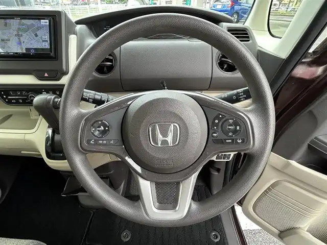 ホンダ Ｎ ＢＯＸ G L ホンダセンシング 三重県 2017(平29)年 6.6万km プレミアムアガットブラウンP 登録時65745km/社外ナビ（ＡＭ／ＦＭ／フルセグＴＶ／Ｂｌｕｅｔｏｏｔｈ）/バックカメラ/ビルトインＥＴＣ/ドライブレコーダー/クルーズコントロール/片側パワースライドドア/ステアリングスイッチ/オートライト/禁煙車/プリクラッシュ/レーンキープアシスト/コーナーセンサー