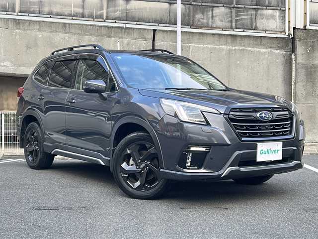 スバル フォレスター スポーツ 愛知県 2022(令4)年 1.7万km マグネタイトグレーメタリック ワンオーナー/禁煙車/大型サンルーフ/電動リアゲート/純正８インチナビ/フルセグ・ＢＴ・ＨＤＭＩ/ＳＴＩパーツ/ ・パフォーマンスマフラー/ ・フレキシブルドロースティフナー（フロント・リヤ）/ ・フレキシブルタワーバー/ ・テールゲートガーニッシュ/ ・プロテクタードアハンドル/純正リモコンエンジンスターター/ディスプレイコーナーセンサー/アイサイトセーフティプラス（視界拡張）/・スマートリヤビューミラー/・フロントビューモニター/デジタルインナーミラー/アイサイトVer３/2.0ETC/スプラッシュボード（フロント・リヤ）/リヤビューカメラブロワー/ＴＶキャンセラー/カーゴルームプレート/カーゴステップパネル/サイドシルプレート/ＬＥＤアクセサリーライナー/ＬＥＤヘッドライト/ルーフレール/全席シートヒーター/前席パワーシート/運転席シートメモリ機能付きパワーシート/レーダークルーズコントロール/ブラインドスポットモニター/プリクラッシュセーフティ/ブラインドスポットモニター/ディーラー整備記録簿（R5/1 R5/2 R5/12 R7/1）/スペアキー