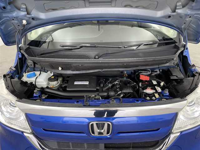 ホンダ Ｎ ＢＯＸ G L ホンダセンシング 大分県 2018(平30)年 6万km ブリリアントスポーティブルーメタリック2トーン ホンダセンシング /・衝突軽減ブレーキ/・誤発進抑制機能/・歩行者事故低減ステアリング/・路外逸脱抑制機能/・アダプティブクルーズコントロール/・車線維持支援システム/・オートハイビーム/・先行車発進お知らせ機能/・標識認識機能/社外ナビ 【MDV-D504BT】/（フルセグ/Bluetooth)/バックカメラ/両側電動スライドドア/スマートキー/プッシュスタート/ビルトインETC/LEDヘッドライト/オートライト/カーテンエアバック