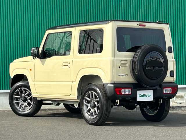 スズキ ジムニー XC 宮城県 2024(令6)年 0.1万km未満 シフォンアイボリーメタリックブラック2トーンルーフ 登録済み未使用車/4WD車/スズキセーフティサポート/　・衝突被害軽減ブレーキ/　・誤発進抑制機能/　・車線逸脱抑制機能/　・リヤクロストラフィックアラート/クルーズコントロール/アイドリングストップ/前席シートヒーター/LEDヘッドライト/フォグランプ/リアコーナーセンサー/ステアリングスイッチ/純正16インチアルミホイール/プッシュスタート/スペアキー1本/電動格納ウィンカーミラー