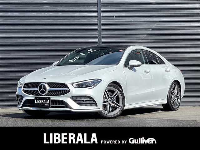 メルセデス・ベンツ ＣＬＡ２００ｄ AMGライン 山梨県 2019(令1)年 6万km デジタルホワイト レザーEXCパッケージ/レーダーセーフティパッケージ/アドバンスドパッケージ/パドルシフト/HUD/360°カメラ/SR/赤黒革/シートH/Pシート/ETC/LEDヘッドライト/純正18インチAW