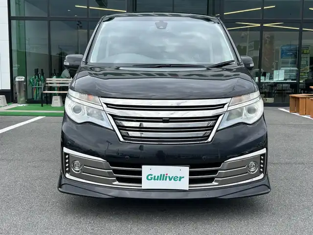 日産 セレナ ライダー B ZZ S HV 奈良県 2014(平26)年 8.3万km ダイヤモンドブラック 純正ナビ　/フルセグTV　/両側パワースライドドア　/ビルドインETC　/全方位カメラ　/CDチェンジャー　/DVD再生機能/ミュージックサーバー　/純正アルミホイール　/コーナーセンサー前後　/スマートキー　/クルーズコントロール/取扱説明書/横滑り防止装置/レーンキープアシスト/盗難防止装置/オートライト/衝突被害軽減システム/エアバッグ