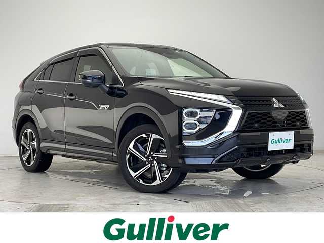 三菱 エクリプス クロス ＰＨＥＶ P 愛知県 2023(令5)年 1.3万km アメジストブラック 衝突軽減システム/ディスプレイオーディオ（ナビあり）/全方位カメラ/クルーズコントロール/シートヒーター/Bluetooth/バックカメラ/電動リアゲート/パワーシート/ヘッドアップディスプレイ/コーナーセンサー/純正アルミホイール/ブラインドスポットモニター/LEDヘッドライト/パドルシフト/ステアリングヒーター/オートマチックハイビーム/ETC/ステアリングスイッチ/スマートキー/プッシュスタート