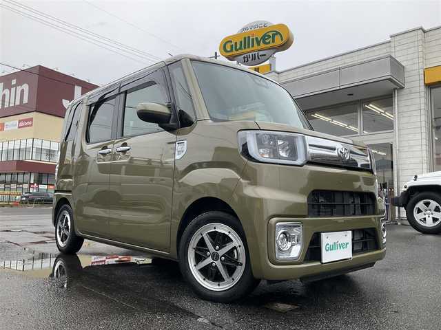 トヨタ ピクシスメガ Gターボ SAⅢ 滋賀県 2022(令4)年 2万km Ｄグリーン オフビートカーキメタリック（G55）/ワンオーナー/ターボ車/スマートアシストIII/純正7インチナビ/Bluetooth、CD、SD、フルセグテレビ/バックカメラ/純正ETC/両側パワースライドドア/フロント360°リアドライブレコーダー/LEDヘッドライト、LEDフォグランプ/運転席シートヒーター/社外14インチアルミホイール/レーダー探知機/スペアキー有り/取扱説明書/保証書