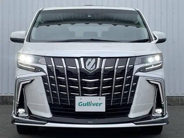 トヨタ アルファード S Cパッケージ 福岡県 2020(令2)年 6.9万km ホワイトパールクリスタルシャイン モデリスタエアロ　/後席フリップダウンモニター　/ツインムーンルーフ　/純正ナビ　/Ｂカメラ　/パワーバックドア　/デジタルインナーミラー　/両側パワースライド　/シートヒーター／ベンチレーション　/ステアリングヒーター　/両側パワスラ/トヨタセーフティセンス/ACC/LTA/PKSB/PCS/BSM/LEDオートライト/オートハイビーム/後席ロールサンシェード