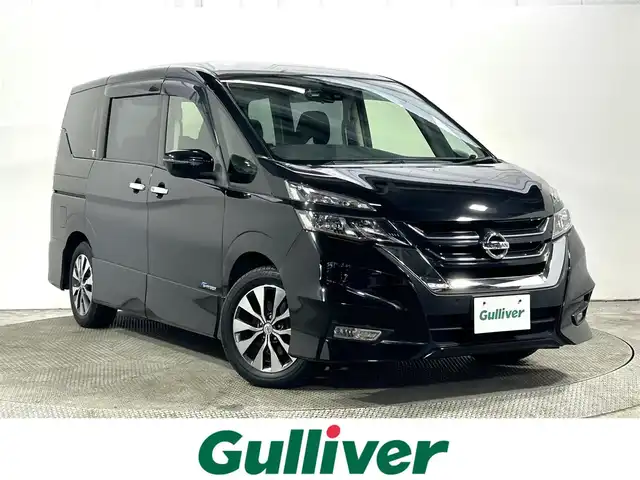 日産 セレナ ハイウェイスター プロパイロットED 大阪府 2017(平29)年 6.3万km ダイヤモンドブラック プロパイロット 後席モニター 純正ナビ(フルセグ/DVD再生/Blu-ray/Bluetooth) レーダーC 衝突軽減 レーンアシスト クリアランスソナー 両側パワースライドドア ドラレコ
