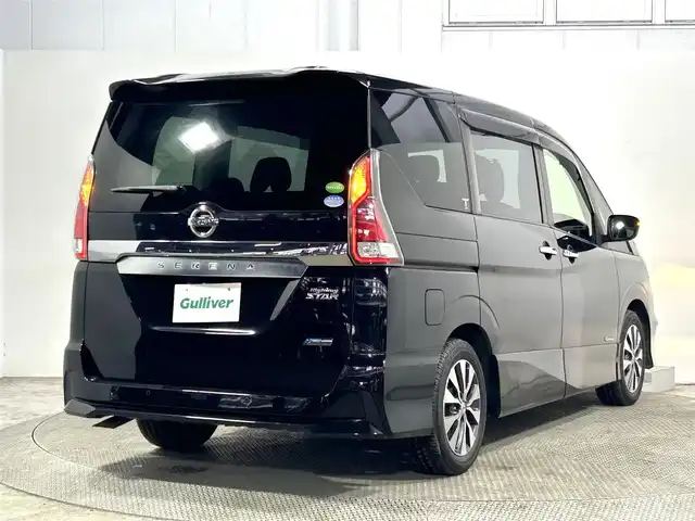 日産 セレナ ハイウェイスター プロパイロットED 大阪府 2017(平29)年 6.3万km ダイヤモンドブラック プロパイロット 後席モニター 純正ナビ(フルセグ/DVD再生/Blu-ray/Bluetooth) レーダーC 衝突軽減 レーンアシスト クリアランスソナー 両側パワースライドドア ドラレコ