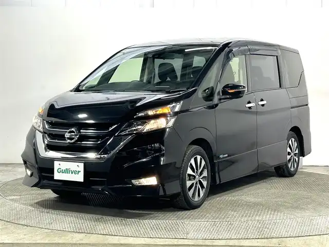 日産 セレナ ハイウェイスター プロパイロットED 大阪府 2017(平29)年 6.3万km ダイヤモンドブラック プロパイロット 後席モニター 純正ナビ(フルセグ/DVD再生/Blu-ray/Bluetooth) レーダーC 衝突軽減 レーンアシスト クリアランスソナー 両側パワースライドドア ドラレコ