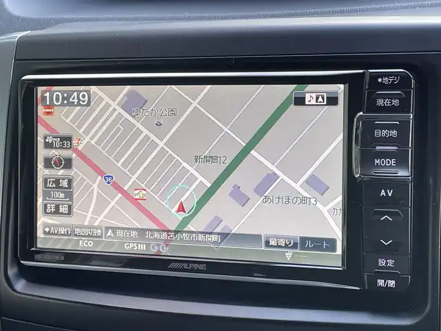 トヨタ ヴォクシー ZS 煌Ⅲ 道央・札幌 2013(平25)年 11.4万km ブラック ４WD/ワンオーナー/寒冷地仕様/純正ディーラーOPナビ/CD/DVD/BT/フルセグ/バックカメラ/センターデフロック/ワイパーデアイサー/両側パワースライドドア/ハーフレザーシート/革巻きステアリング/ステアリングリモコン/パドルシフト/MTモード付AT/プッシュスタート/スマートキー/HIDヘッドライト/オートライト/フォグランプ/電動格納ミラー/ウィンカーミラー/純正フロアマット/ドアバイザー/スペアキー/社外エンジンスターター/社外AW付冬タイヤ積込/195/65/R15/2022年/山6mm