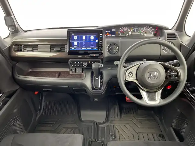 ホンダ Ｎ ＢＯＸ カスタム G EX ホンダセンシング 新潟県 2019(令1)年 2.7万km 赤Ⅱ 純正８インチメモリナビ/フルセグ/　CD/DVD/SD/SUB/Bluetooth/　VXU-195NBi/バックカメラ/両側パワースライドドア/スマートキー×２/純正エンジンスターター/LEDヘッドライト/オートライト/フォグランプ/衝突被害軽減ブレーキ/レーダークルーズコントロール/コーナーセンサー/ドライブレコーダー/ビルトインETC/新車時保証書/取扱説明書/ナビ取説