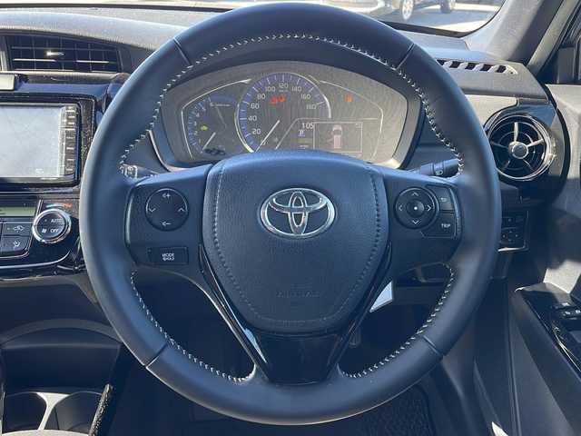 トヨタ カローラ フィールダー ハイブリッドG ダブルバイビー 岐阜県 2015(平27)年 17.6万km ブラックマイカ 登録時走行距離：175283km/ナビ（MDV-L502W）/フルセグテレビ・Bluetooth/モデリスタエアロ/レーンキープアシスト/ETC/衝突被害軽減システム/LEDヘッドライト/オートライト/オートマチックハイビーム/フォグライト/純正16インチアルミホイール/純正フロアマット/ドアバイザー/プッシュスタート/スマートキー/保証書