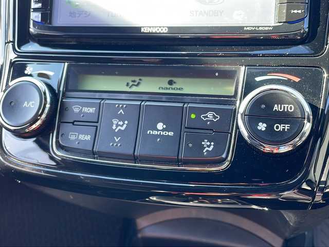 トヨタ カローラ フィールダー ハイブリッドG ダブルバイビー 岐阜県 2015(平27)年 17.6万km ブラックマイカ 登録時走行距離：175283km/ナビ（MDV-L502W）/フルセグテレビ・Bluetooth/モデリスタエアロ/レーンキープアシスト/ETC/衝突被害軽減システム/LEDヘッドライト/オートライト/オートマチックハイビーム/フォグライト/純正16インチアルミホイール/純正フロアマット/ドアバイザー/プッシュスタート/スマートキー/保証書