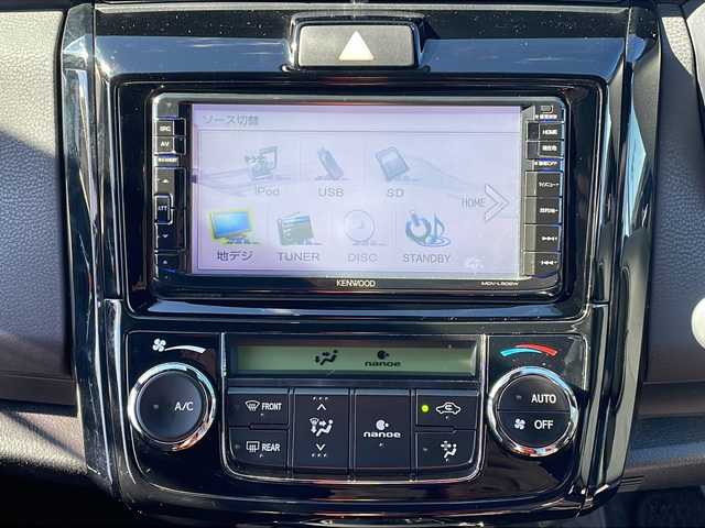 トヨタ カローラ フィールダー ハイブリッドG ダブルバイビー 岐阜県 2015(平27)年 17.6万km ブラックマイカ 登録時走行距離：175283km/ナビ（MDV-L502W）/フルセグテレビ・Bluetooth/モデリスタエアロ/レーンキープアシスト/ETC/衝突被害軽減システム/LEDヘッドライト/オートライト/オートマチックハイビーム/フォグライト/純正16インチアルミホイール/純正フロアマット/ドアバイザー/プッシュスタート/スマートキー/保証書