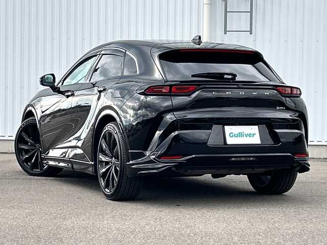 トヨタ クラウン スポーツ Z 愛媛県 2024(令6)年 3.2万km ブラック 純正ディスプレイナビ/Bluetooth/USB/フルセグ/HDMI/デジタルインナーミラー/トヨタセーフティセンス/ベンチレーション/ステアリングヒーター/前席パワーシート/メモリーシート/パワーバックドア/置くだけ充電/クルーズコントロール追従あり/モデリスタフルエアロ/BSM/LED/フォグランプ/４WD