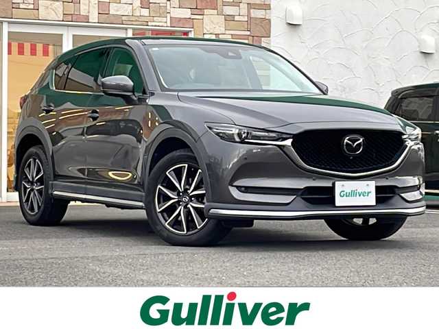 マツダ ＣＸ－５ XD Lパッケージ 徳島県 2019(平31)年 7万km マシーングレープレミアムM 純正SDナビ/（ラジオ/フルセグ/DISC/USB/BT/AUX）/全方位カメラ/追従式クルーズコントロール/ETC2.0/ブラインドスポットモニター/オートブレーキホールド/シートメモリ/前席パワーシート/ステアリングヒーター/フォグライト/後方コーナーセンサー/アイドリングストップ