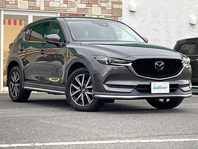 マツダ ＣＸ－５ XD Lパッケージ 徳島県 2019(平31)年 7万km マシーングレープレミアムM 純正SDナビ/（ラジオ/フルセグ/DISC/USB/BT/AUX）/全方位カメラ/追従式クルーズコントロール/ETC2.0/ブラインドスポットモニター/オートブレーキホールド/シートメモリ/前席パワーシート/ステアリングヒーター/フォグライト/後方コーナーセンサー/アイドリングストップ
