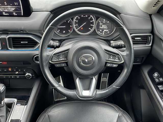 マツダ ＣＸ－５ XD Lパッケージ 徳島県 2019(平31)年 7万km マシーングレープレミアムM 純正SDナビ/（ラジオ/フルセグ/DISC/USB/BT/AUX）/全方位カメラ/追従式クルーズコントロール/ETC2.0/ブラインドスポットモニター/オートブレーキホールド/シートメモリ/前席パワーシート/ステアリングヒーター/フォグライト/後方コーナーセンサー/アイドリングストップ