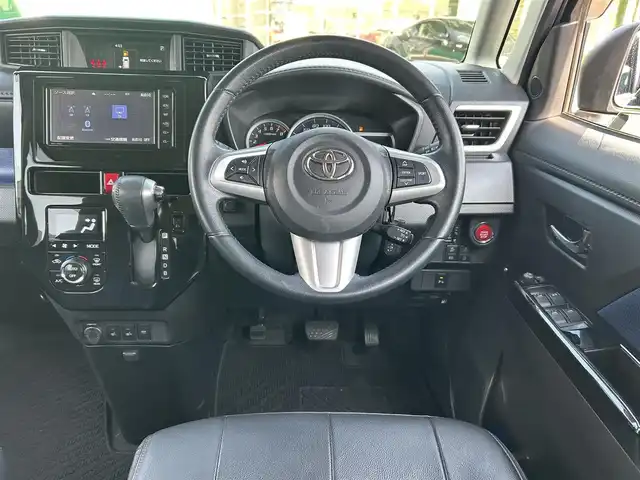 トヨタ タンク カスタムG－T 島根県 2020(令2)年 5.2万km ブラックマイカメタリック/レーザーブルークリスタルシャイン 2トーン 純正SDナビ/（フルセグTV/FM・AM/Bluetooth/CD・DVD/SD）/バックカメラ/両側パワースライドドア/クルーズコントロール/ETC2.0/ドライブレコーダー（前後）/コーナーセンサー（前後）/シートヒーター（D席・N席）/フォグライト/オートライト/オートハイビーム/アイドリングストップ/スマートキー/プッシュスタート/ドアバイザー/シートカバー付き/純正フロアマット/衝突被害軽減システム/横滑り防止装置