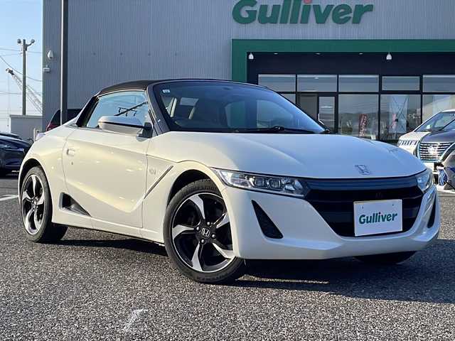 ホンダ Ｓ６６０ α 島根県 2016(平28)年 15.7万km プレミアムスターホワイトP ６MT/AM/FM/プッシュスタート/クルーズコントロール/ステアリングスイッチ/オートライト/パワーステアリング/電動格納ミラー/ソフトトップ/ETC