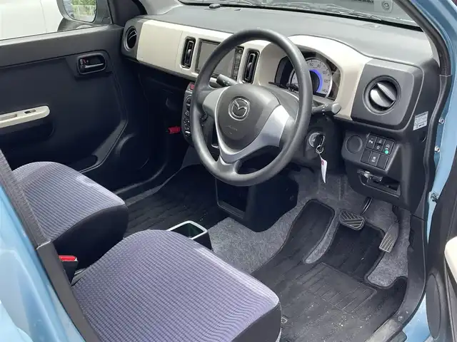 マツダ キャロル GS 静岡県 2019(平31)年 2.6万km フィズブルーパールM ワンオーナー/社外ナビ/フルセグTV/DVD/CD/SD/MSV/BT/衝突軽減ブレーキ/レーンキープアシスト/バックソナー/前方ドライブレコーダー/ETC/HIDヘッドライト/運転席シートヒーター /キーレス /スペアキー/保証書/取扱説明書/R4/R6点検記録簿有