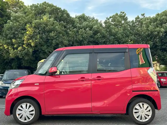 日産 デイズ ルークス X 東京都 2015(平27)年 3.8万km アゼリアピンク 純正SDナビ/・Bluetoothオーディオ/フルセグTV/DVD/アラウンドビューモニター/両側パワースライドドア/ETC/プッシュスタート/取扱説明書/保証書