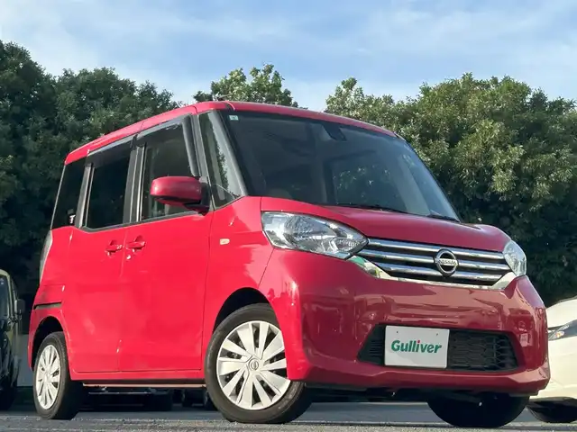 日産 デイズ ルークス X 東京都 2015(平27)年 3.8万km アゼリアピンク 純正SDナビ/・Bluetoothオーディオ/フルセグTV/DVD/アラウンドビューモニター/両側パワースライドドア/ETC/プッシュスタート/取扱説明書/保証書