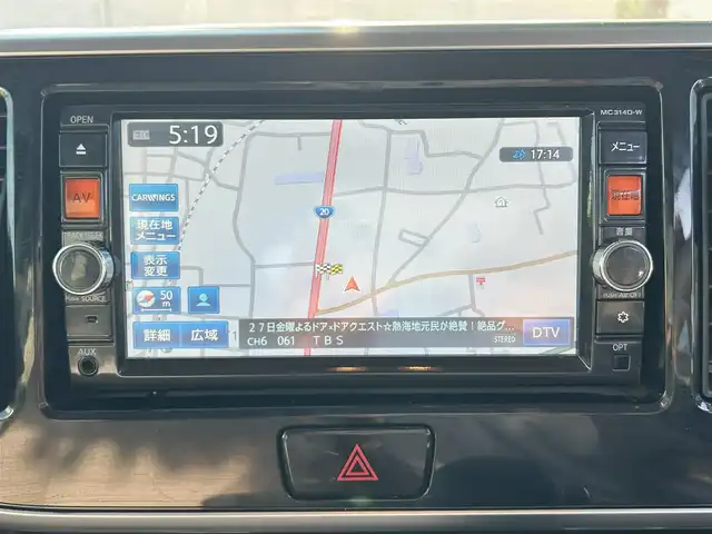 日産 デイズ ルークス X 東京都 2015(平27)年 3.8万km アゼリアピンク 純正SDナビ/・Bluetoothオーディオ/フルセグTV/DVD/アラウンドビューモニター/両側パワースライドドア/ETC/プッシュスタート/取扱説明書/保証書