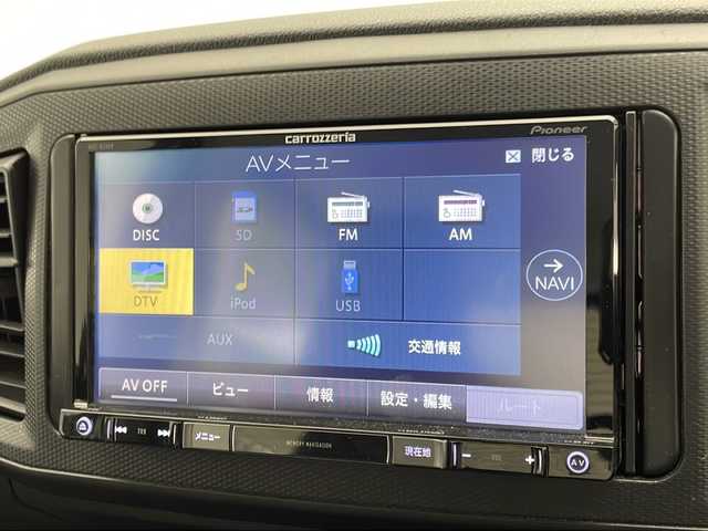 ダイハツ ミラ イース L SAⅢ 宮崎県 2017(平29)年 1.5万km スカイブルーメタリック 禁煙車/衝突被害軽減ブレーキ/社外ナビTV/（カロッツェリア/AVIC-RZ301/CD/FMAM/ワンセグTV)/社外フロアマット/純正セキュリティアラーム/クリアランスソナー/オートマチックハイビーム/ドアバイザー/WSRSエアバック/ABS/リモコンキー