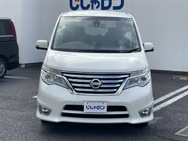 日産 セレナ ハイウェイS S HV Aセーフ 埼玉県 2014(平26)年 13万km ブリリアントホワイトパール (株)IDOMが運営する【じしゃロン鳩ヶ谷店】の自社ローン専用車両になりますこちらは現金またはオートローンご利用時の価格です。自社ローンご希望の方は別途その旨お申付け下さい/クロスギアパッケージ装着車/カプロンシート/純正SDナビ(品番:MM514D-L)/HDMI対応/ETC/アラウンドビューモニター/社外フリップダウンモニター(品番:EONON　L0512M)/エマージェンシーブレーキ/LDW(車線逸脱警報)/前後ドライブレコーダー(品番:DRV-MR745)/両側パワースライドドア/後席ロールサンシェード/電格ウインカーミラー/ドアバイザー/クロスギア純正16インチAW/革巻ステアリング/フォグランプ/背面テーブル×2/プッシュスタート/スマートキー/スペアキー×1/オートライト/アイドリングストップ