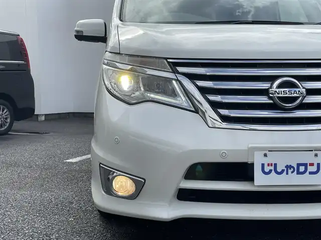 日産 セレナ ハイウェイS S HV Aセーフ 埼玉県 2014(平26)年 13万km ブリリアントホワイトパール (株)IDOMが運営する【じしゃロン鳩ヶ谷店】の自社ローン専用車両になりますこちらは現金またはオートローンご利用時の価格です。自社ローンご希望の方は別途その旨お申付け下さい/クロスギアパッケージ装着車/カプロンシート/純正SDナビ(品番:MM514D-L)/HDMI対応/ETC/アラウンドビューモニター/社外フリップダウンモニター(品番:EONON　L0512M)/エマージェンシーブレーキ/LDW(車線逸脱警報)/前後ドライブレコーダー(品番:DRV-MR745)/両側パワースライドドア/後席ロールサンシェード/電格ウインカーミラー/ドアバイザー/クロスギア純正16インチAW/革巻ステアリング/フォグランプ/背面テーブル×2/プッシュスタート/スマートキー/スペアキー×1/オートライト/アイドリングストップ