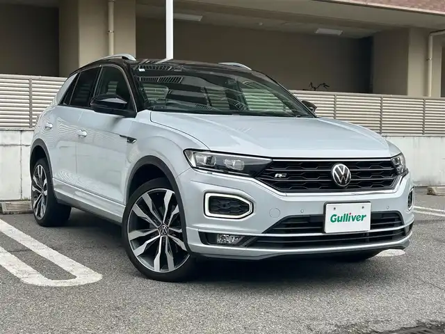 フォルクスワーゲン Ｔ－ロック TDI Rライン 大阪府 2020(令2)年 6.6万km 白Ⅱ 【オーディオ・ナビゲーション】/純正インフォテイメントシステム”Discover Pro”/・SSDナビゲーションシステム/・バックカメラ/・Bluetooth/・スマートフォン連携（AppleCarPlay/AndroidAuto）/・AM/FM/ETC2.0/【安全装備】/アダプティブクルーズコントロール/レーンキープアシストシステム/スタティックコーナリングライト/ハイビームアシスト/デイタイムランニングライト/ブラインドスポットディテクション/ドライバー披露検知システム/オプティカルパーキングシステム/リヤトラフィックアラート/プリクラッシュセーフティブレーキシステム/プロアクティブオキュパントプロテクション/ESC/ブレーキアシスト/【主要装備・備品】/前後ドライブレコーダー（TZ-D205W)/レーダー(TZ-R203L)/Type-C USB（前2つ/後２つ）/純正フロアマット/LEDヘッドライト/アイドリングストップ/保証書/取扱説明書/記録簿（R3/R4/R5/R7)/スペアキー1本