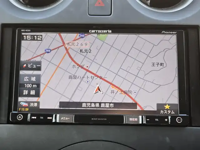 日産 ノート X 鹿児島県 2018(平30)年 5万km ホワイト デジタルインナーミラー　/アラウンドビューモニター　/ＥＴＣ　/社外ＳＤナビ（ＡＶＩＣ－ＲＺ３０１）　/Ｂｌｕｅｔｏｏｔｈオーディオ　/バックカメラ　/フルセグテレビ　/前後コーナーセンサー　/社外前方ドライブレコーダー/横滑り防止装置/レーンキープアシスト/プッシュスタート/スマートキー/Wエアバック