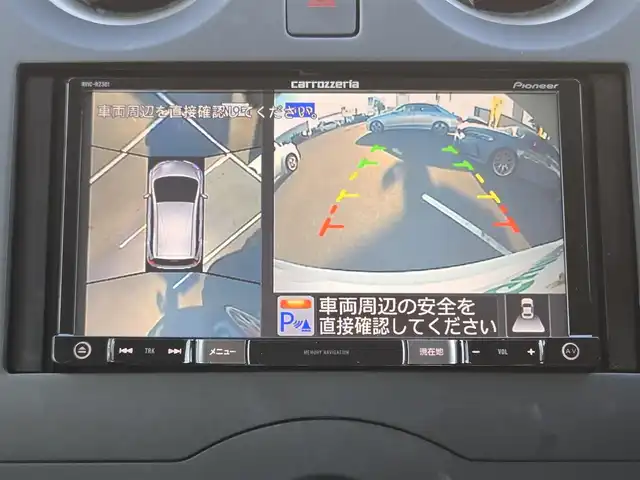 日産 ノート X 鹿児島県 2018(平30)年 5万km ホワイト デジタルインナーミラー　/アラウンドビューモニター　/ＥＴＣ　/社外ＳＤナビ（ＡＶＩＣ－ＲＺ３０１）　/Ｂｌｕｅｔｏｏｔｈオーディオ　/バックカメラ　/フルセグテレビ　/前後コーナーセンサー　/社外前方ドライブレコーダー/横滑り防止装置/レーンキープアシスト/プッシュスタート/スマートキー/Wエアバック
