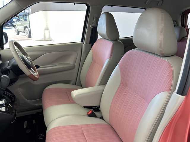 日産 デイズ ボレロ 三重県 2023(令5)年 1.8万km ピンクⅡ /禁煙車//エマージェンシーブレーキ//アラウンドビューモニター//社外ディスプレイオーディオ/（カープレイ各種/BT/SD/USB/AUX/FM/AM）//ハーフレザーシート//オートライト//ステアリングスイッチ//ETC//純正14インチアルミホイール//電動格納ミラー//プッシュスタート//スマートキー//スペアキー有