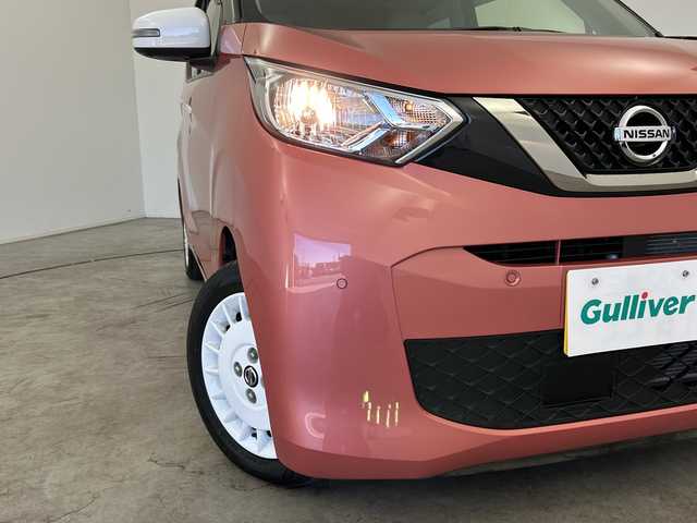 日産 デイズ ボレロ 三重県 2023(令5)年 1.8万km ピンクⅡ /禁煙車//エマージェンシーブレーキ//アラウンドビューモニター//社外ディスプレイオーディオ/（カープレイ各種/BT/SD/USB/AUX/FM/AM）//ハーフレザーシート//オートライト//ステアリングスイッチ//ETC//純正14インチアルミホイール//電動格納ミラー//プッシュスタート//スマートキー//スペアキー有