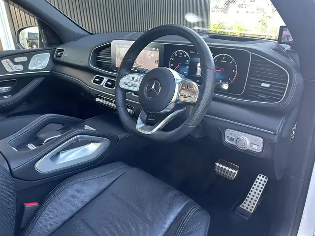 メルセデス・ベンツ Ｍ・ベンツ ＧＬＥ４００ｄ 4MATIC スポーツ 福岡県 2023(令5)年 2.5万km ダイヤモンドホワイト パノラマサンルーフ/レーダーセーフティパッケージ/黒革シート/全席シートヒーター/前席エアシート/エアーサスペンション/純正ナビ/Applecarplay/androidauto/全方位カメラ/フルセグTV/パワーバックドア/LEDヘッドライト/オートハイビーム/ヘッドアップディスプレイ/純正20インチアルミホイール/ETC2.0/スペアキー×1