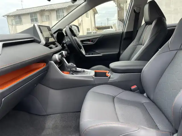 トヨタ ＲＡＶ４ アドベンチャー 石川県 2022(令4)年 2.4万km アッシュグレーメタリック/グレイッシュブルー 4WD/純正メモリーナビ/CD/DVD/フルセグTV/バックカメラ/LEDヘッドライト/ETC/トヨタセーフティセンス/レーダークルーズ/シートヒーター/革シート/ドライブレコーダー/スマートキー/プッシュスタート/電動ミラー/ブラインドスポットモニター/保証書