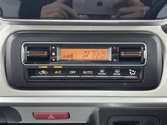 スズキ スペーシア HYBRID X 大阪府 2022(令4)年 1.9万km アーバンブラウンパールメタリック スズキセーフティサポート　/　・デュアルカメラブレーキサポート/　・車線逸脱警報/　・後退時ブレーキサポート/　・パーキングソナー/　・横滑り防止装置/　・ハイビームアシスト/純正ディスプレイオーディオ/　(BT/AM/FM/USB/iPOD/AUX)/バックカメラ/両側パワースライドドア/LEDオートライト/シートヒーター/純正フロアマット/ドアバイザー/スマートキー/ビルトインＥＴＣ