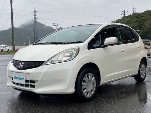 ホンダ フィット G スマートセレクション 兵庫県 2013(平25)年 3.7万km プレミアムホワイトパール 純正SDナビ/（AM/FM/CD）/ワンセグテレビ/バックカメラ/ビルトインETC/ドライブレコーダー/純正フロアマット/電動格納ミラー