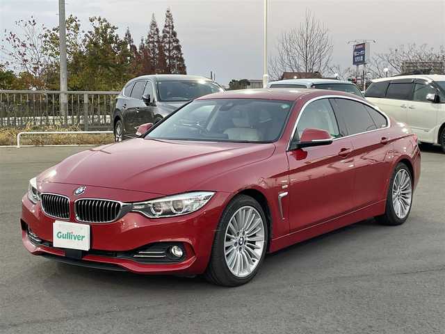 ＢＭＷ ４２０ｉ グランクーペ ラグジュアリー 千葉県 2015(平27)年 6.6万km メルボルンレッド メーカーナビ/　CD/DVD/BT/サンルーフ/レーダークルーズコントロール/エマージェンシーブレーキ/レーンキープアシスト/ホワイトレザー/前席シートヒーター/純正18インチアルミホイール