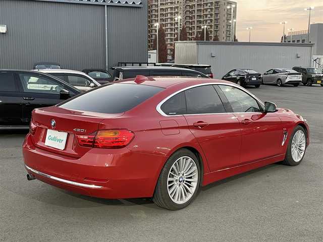 ＢＭＷ ４２０ｉ グランクーペ ラグジュアリー 千葉県 2015(平27)年 6.6万km メルボルンレッド メーカーナビ/　CD/DVD/BT/サンルーフ/レーダークルーズコントロール/エマージェンシーブレーキ/レーンキープアシスト/ホワイトレザー/前席シートヒーター/純正18インチアルミホイール