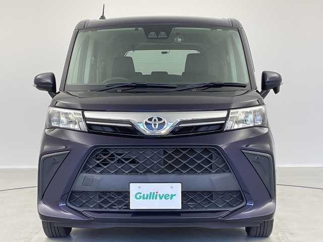 トヨタ ルーミー G 茨城県 2021(令3)年 4.8万km クールバイオレットクリスタルシャイン 純正ナビ　フルセグＴＶ　バックモニター　両側電動スライドドア　衝突軽減ブレーキ　コーナーセンサー　ビルトインＥＴＣ　スマートキー　ドライブレコーダー　純正アルミホイール　横滑り防止装置　ＬＥＤライト