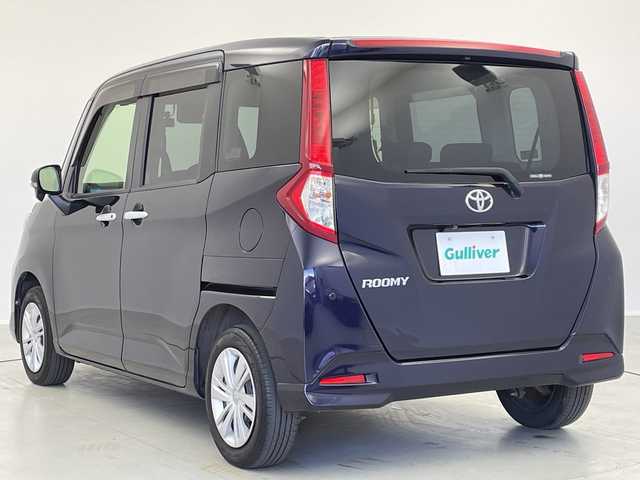 トヨタ ルーミー G 茨城県 2021(令3)年 4.8万km クールバイオレットクリスタルシャイン 純正ナビ　フルセグＴＶ　バックモニター　両側電動スライドドア　衝突軽減ブレーキ　コーナーセンサー　ビルトインＥＴＣ　スマートキー　ドライブレコーダー　純正アルミホイール　横滑り防止装置　ＬＥＤライト