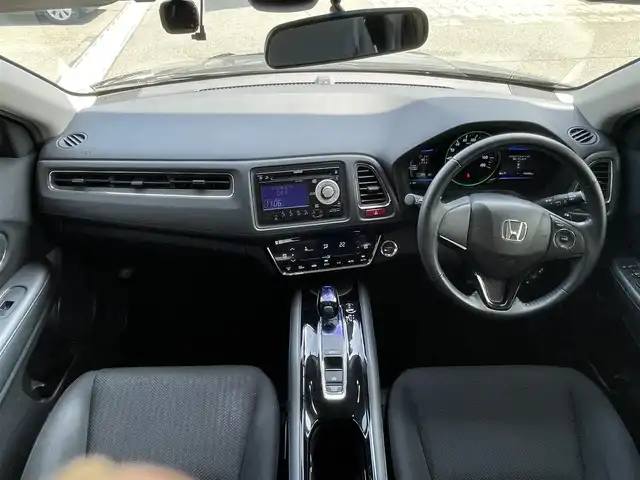 ホンダ ヴェゼル ハイブリッド X 秋田県 2014(平26)年 10.5万km ミスティックグリーンパール (株)IDOMが運営する【じしゃロン 秋田店】の自社ローン専用車両になります。こちらは現金またはオートローンご利用時の価格です。自社ローンご希望の方は別途その旨お申付け下さい/４WD/スマートキー/クルーズコントロール/シートヒーター/ETC