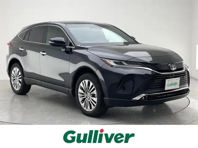 トヨタ ハリアー ハイブリッド Z レザーパッケージ 兵庫県 2024(令6)年 1.2万km プレシャスブラックパール 純正コネクトナビ/（Bluetooth/USB/フルセグTV）/バックカメラ/パノラミックビューモニター/レーダークルーズコントロール/LTA/ブラインドスポットモニター/プリクラッシュセーフティー/RCTA/PKSB/RSA/クリアランスソナー/ヘッドアップディスプレイ/電子パーキング/AUTO HOLD/デジタルインナーミラー/横滑り防止装置/LKA/カーテンエアバッグ/パワーバックドア/レザーシート/シートヒーター（D/N席）/ベンチレーション（D/N席）/ステアリングヒーター/LEDヘッドライト/LEDフォグランプ/オートライト/オートマチックハイビーム/ビルトインETC2.0/純正ドライブレコーダー/純正19インチアルミホイール/純正フロアマット/スマートキー/AC100V
