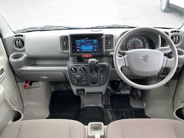 スズキ エブリイ PC 茨城県 2023(令5)年 3.8万km クールカーキPM 純正ディスプレイオーディオ【Bluetooth】/社外ドライブレコーダー（フロント・リヤ）/被害軽減システム/バックカメラ/社外デジタルインナーミラー/アイドリングストップ/両側スライドドア/取扱説明書/保証書